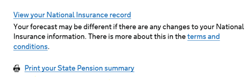 View Your National Insurance Record